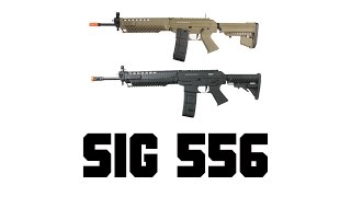 Sig 556 AEG by Cybergun [upl. by Leemaj]