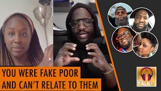 Anton applies pressure to Kayla says she was BEING FAKE POOR TRYING TO RELATE  Lapeef quotLets Talkquot [upl. by Eniahpets]