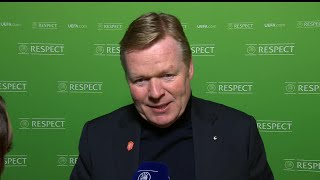 Ronald Koeman on Dutch win over Scotland quotIt was a little unbelievable that they didnt scorequot [upl. by Scuram]