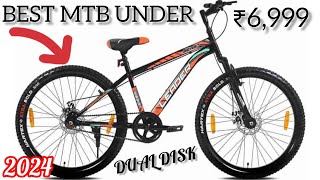 Leader Beast 26T MTB Unboxing And Full ReviewBest Cycle Under ₹6999Mountainbike In India video [upl. by Ahsitram147]