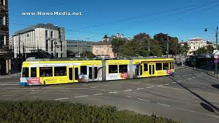 Reklama na tramwajach Kraków ☎︎ 509 033 457 oklejanie tramwajów MPK [upl. by Lilla879]