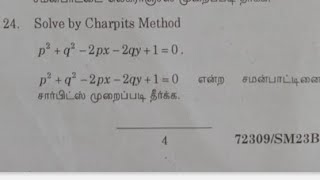 Charpits Method  Solve PDE  Differential Equations  TPDE [upl. by Rhodes]