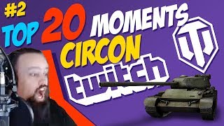 2 Circon TOP 20 Moments  World of Tanks [upl. by Daffie271]