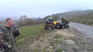 Yamaha Grizzly 700 vs Can Am outlander 650 [upl. by Brighton]