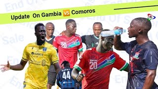 quotAFCON Update Gambia National Team for AFCON Qualifiers Against Comoros A MustWin Game [upl. by Joacimah]