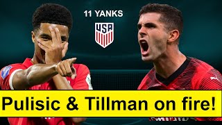 Pulisic Tillman and Balogun DELIVER l USMNT Top 10 [upl. by Refinnaj447]