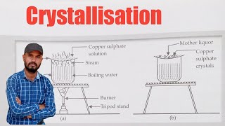 CRYSTALLIZATION class 9।। chemistry।। [upl. by Carilla]