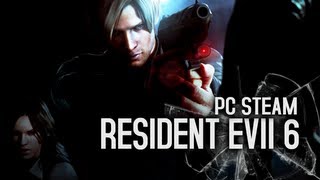 Resident Evil 6 PC Steam  Como está o game [upl. by Chiaki720]