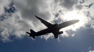 2nd wizz Airbus A321251NX landing Gatwick Airport 24032024 [upl. by Merril]