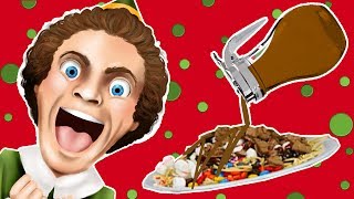 Buddy The Elf Spaghetti Breakfast  WigglePop [upl. by Sucerdor]