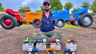 Real Tractor Model Unboxing  Hmt 5911 Sonalika 60 Ford 3600 Powertech  Eicher 485 Die Cast [upl. by Ai]