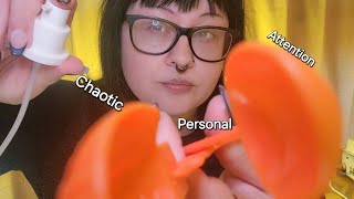 ASMR giving your face alllll the chaotic personal attention it needs [upl. by Darcia]