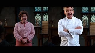 Gordon Ramsay replaces Umbridge  Harry Potter meets Gordon Ramsay [upl. by Ellinger]