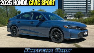 2025 Honda Civic Sport Sedan  Still The Best In Class [upl. by Garges]