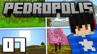 EXPLORANDO O MAPA  Minecraft 1201  Pedropolis EP 07 [upl. by Shirl]