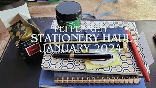 Stationery Haul January 2024 [upl. by Vastha]