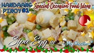 SIPO EGG  HANDAANG PINOY [upl. by Endo]