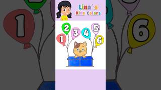 Colorful balloons 🌈 Nursery Rhymes amp Kids Songs [upl. by Lavicrep]