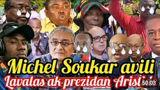 Michel soukar pa mete dlo nan bouch li poul kritike Aristide ki se motĂ¨ sa kap pase nan peyi a [upl. by Nodyarb]