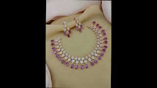 Arficial jewellery designtrending artificial Jewellerybest artificial Jewellery [upl. by Nauqal436]