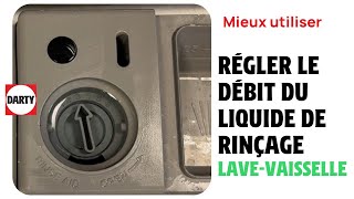 Régler le dosage du liquide de rinçage sur votre lavevaisselle [upl. by Bohannon498]