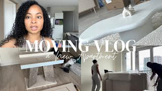 moving vlog  decorating my new apartment [upl. by Nelleh993]