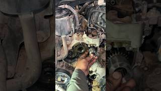 Timing Cover Problem Solve  Engine Timing Cover Fix youtube automobile mechanic ytshorts [upl. by Ecnal]