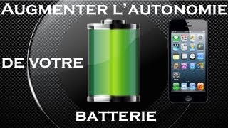 Améliorer lautonomie de votre batterie de votre Iphone  [upl. by Liz565]