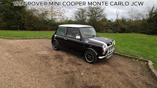 1994 ROVER MINI COOPER MONTE CARLO JCW [upl. by Atiuqehs]