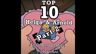 Top 10 Hey Arnold Helga amp Arnold Relationship Moments  A Critical Analysis amp Video Essay Part 2 [upl. by Anay]