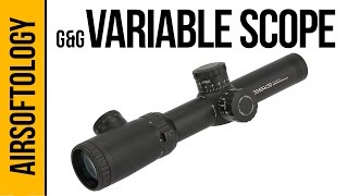 GampG 114X24 Variable Scope  Airsoftology Review [upl. by Pepillo]