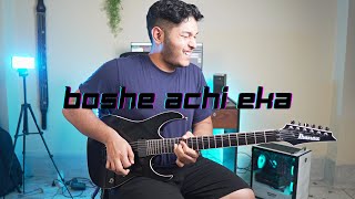 Boshe Achi Eka  Warfaze all guitar solo cover [upl. by Faustena759]