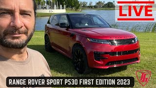 En Vivo Range Rover Sport P530 First Edition 2023 con Jaime Gabaldoni y un café [upl. by Rech]