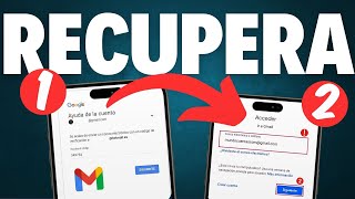 ¿Cómo Recuperar mi Contraseña de Gmail o Google si Olvidé mi Contraseña ✅  Fácil y Rápido [upl. by Htebazile17]