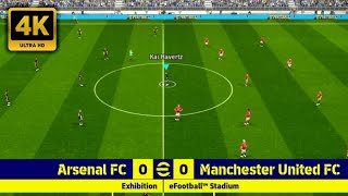 eFOOTBALL 2025 MOBILE FIRST GAMEPLAY  RAIN MODE  HIGHEST SETTINGS  UHD 4K 🔥🔥 [upl. by Llekram467]