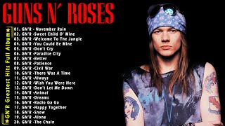 Guns N Roses Full Album 2024  Top 10 Best Songs  Guns N Roses Greatest Hits [upl. by Harlen598]