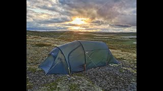 Hardangervidda 2020 Del 2 Mye vær lite fisk og en utfordrende etappe [upl. by Waldemar310]