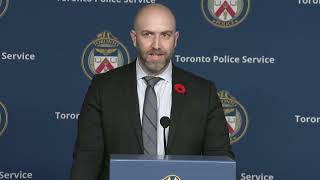 TorontoPolice News Conference Re Project Warden  LiveStream  Wed Nov 6th 2024  1030am [upl. by Ennayoj]