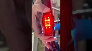 Lezyne 400 Strip Drive Pro Rear Light  Light on full 200 amp 400 Lumens [upl. by Aim]