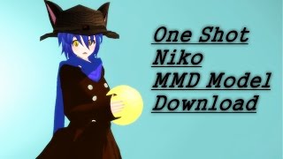 OneShot Niko MMD Model DL [upl. by Nyrehtac770]