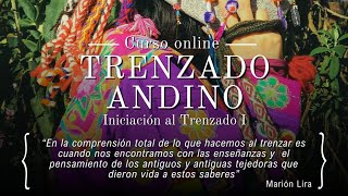 🐍Curso Trenzado Andino Inicial I🕷️  Invitación🪢 [upl. by Treva]