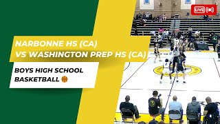 Narbonne HS CA vs Washington Prep HS CA Boys High School Basketball  PlayMaker Network [upl. by Filide]