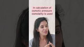 Difference between Osmolarity and osmolality shortsvideo shortsvideo viralshorts viralvideo [upl. by Zoara]