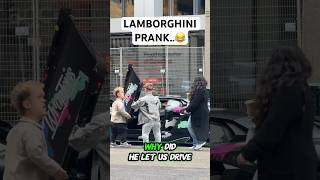 Public Lamborghini Prank🤣 johnlferguson lamborghini prank funny public lol haha shorts [upl. by Snej]