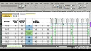 CRONOGRAMA DE ACTIVIDADES DE MANTENIMIENTO BASADO EN HORAS Y KILÓMETROS SEMANAS [upl. by Euqnom]