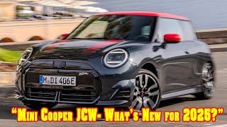 2025 mini cooper jcw electric  Is 2025 MINI Cooper JCW Really Worth The Hype [upl. by Dnalevets]