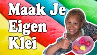 Maak Je Eigen Klei  Zelf Klei Maken DIY [upl. by Annail]