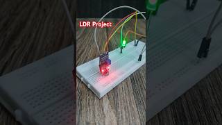 LDR Circuit project ideas 💡shorts [upl. by Castora]