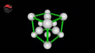 Struktur Kristal Face Centered Cubic FCC  Crystal Structure [upl. by Akaenahs]