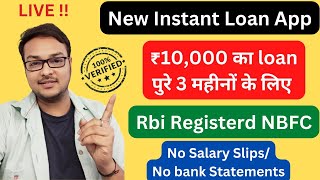 Instant Loan App 2022 With Live Bank Proof  Rs 10000 Loan for 3 Months  No Salary Slips  loan [upl. by Timothy]